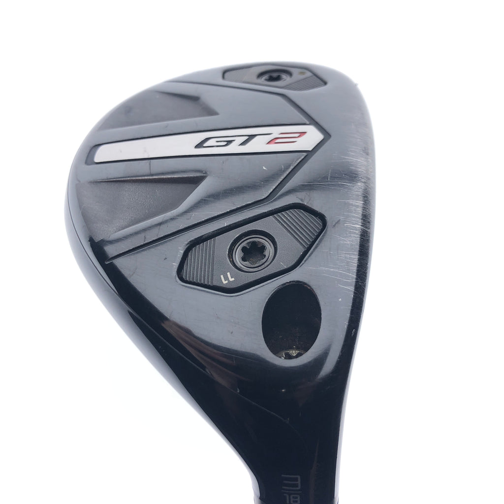 Used Titleist GT2 3 Hybrid / 18 Degrees / X-Stiff Flex