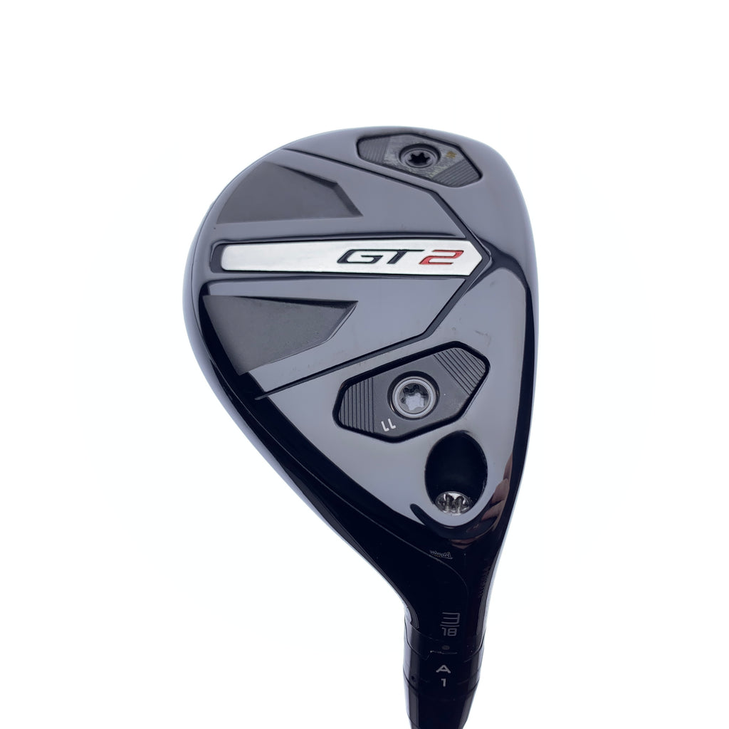 Used Titleist GT2 3 Hybrid / 18.0 Degrees / Stiff Flex