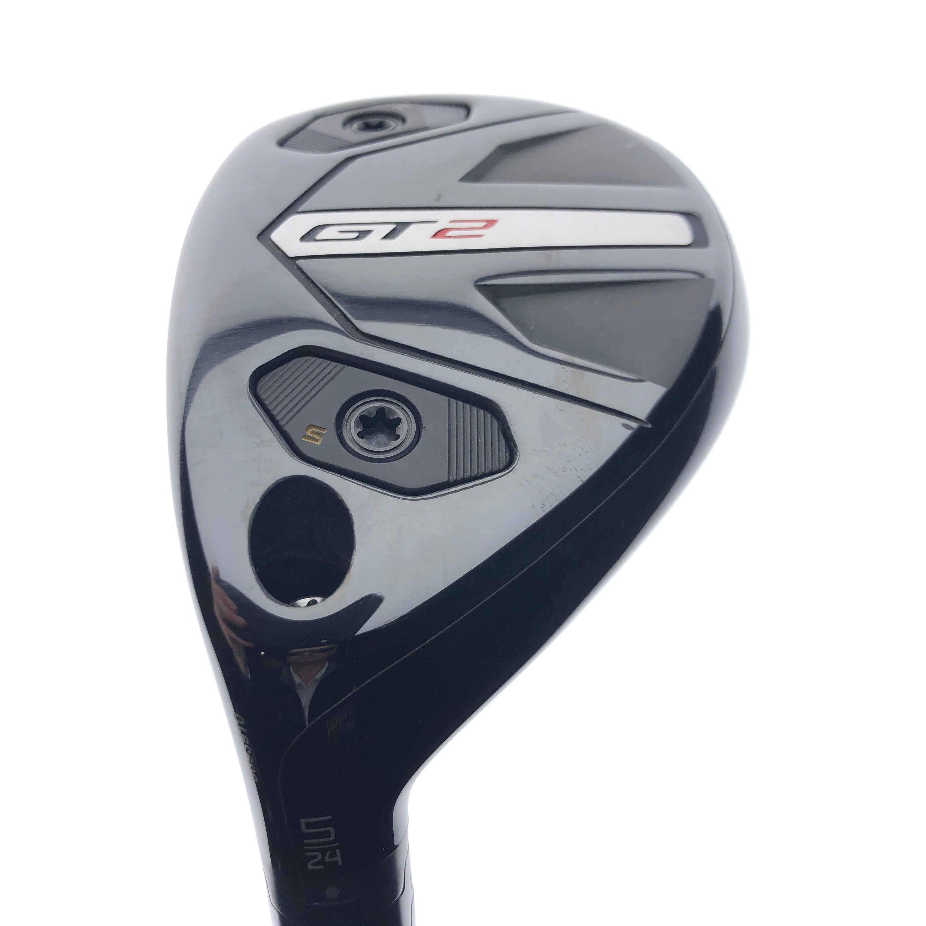 Used Titleist GT2 5 Hybrid / 24 Degrees / Regular Flex / Left-Handed