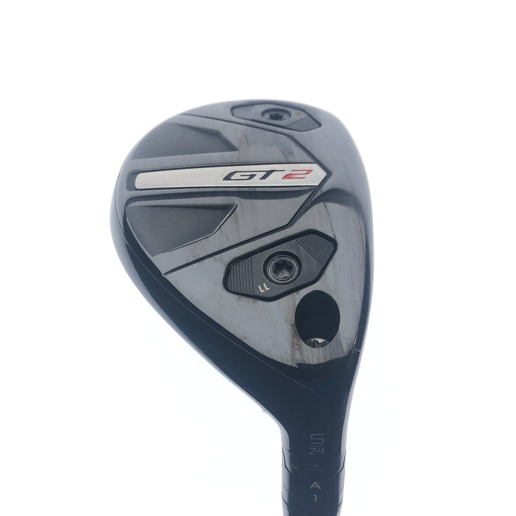 Used Titleist GT2 5 Hybrid / 24 Degrees / Regular Flex