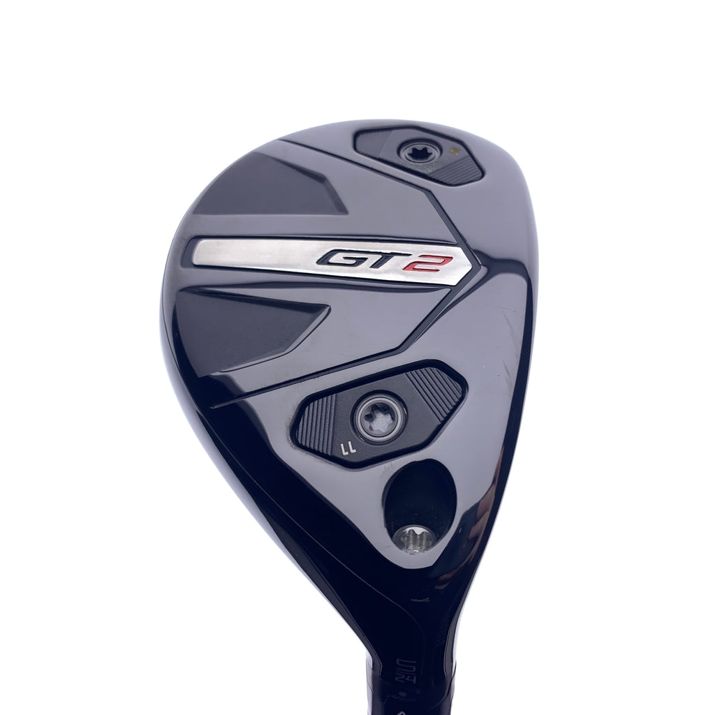 Used Titleist GT2 5 Hybrid / 24.0 Degrees / Regular Flex