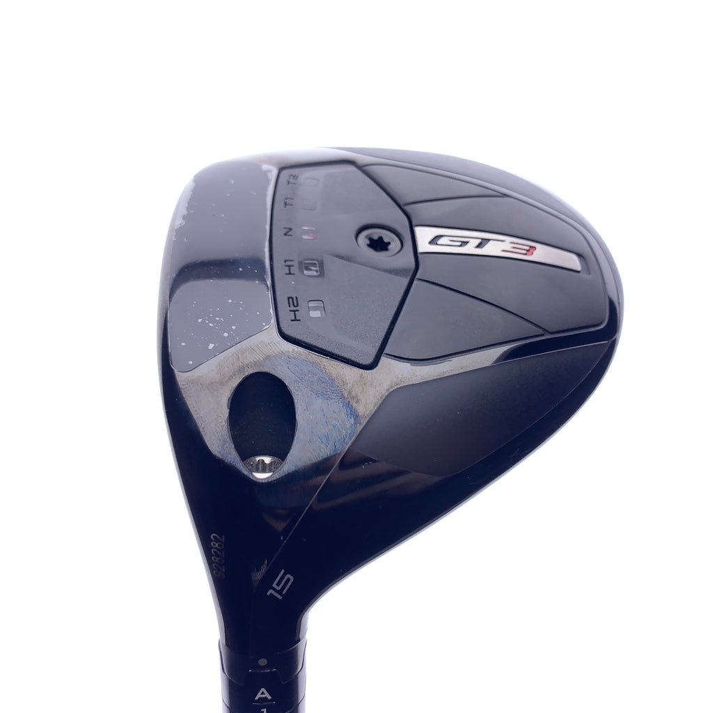 Used Titleist GT3 3 Fairway Wood / 15 Degrees / Left-Handed / Stiff Flex
