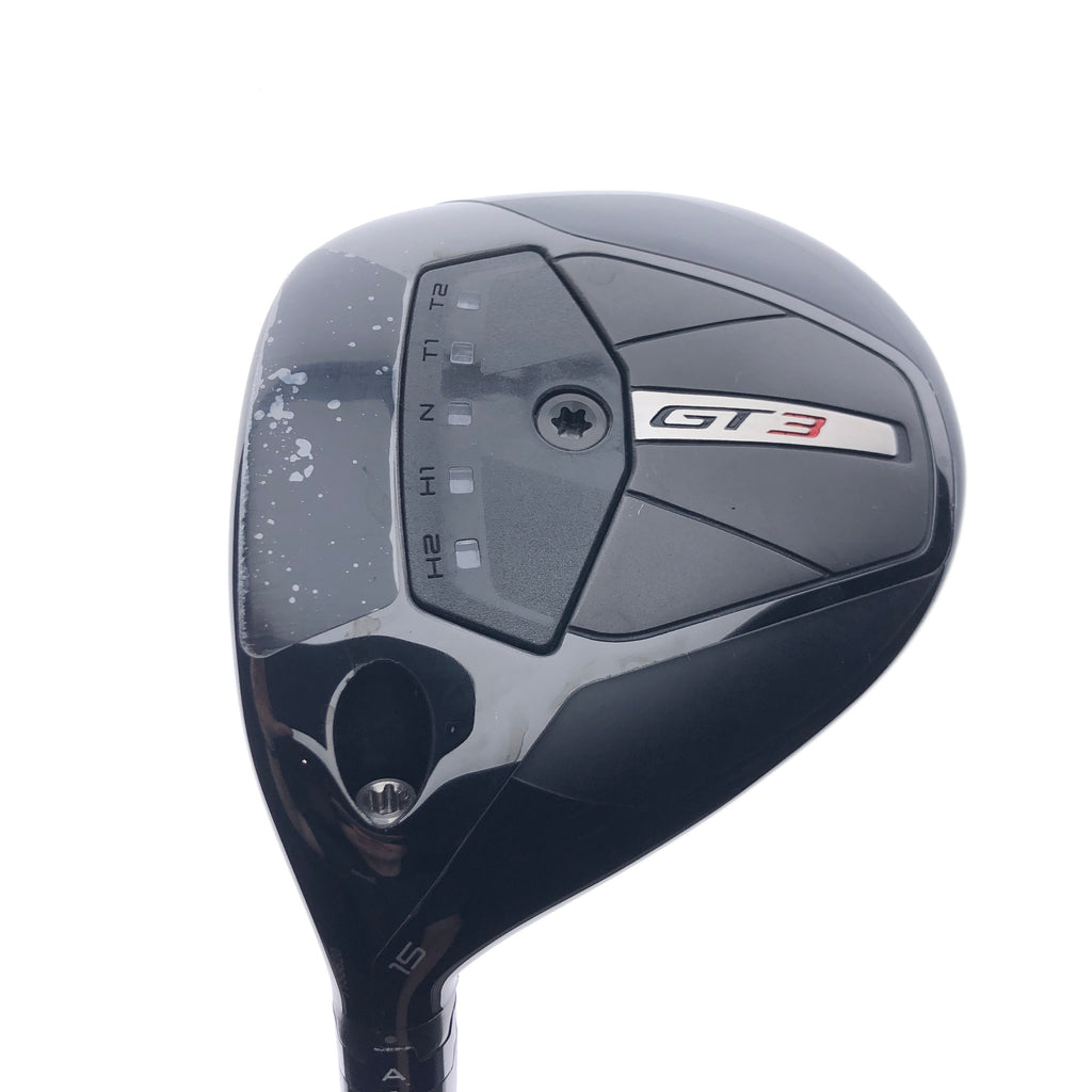 Used Titleist GT3 3 Fairway Wood / 15 Degrees / X-Stiff Flex / Left-Handed