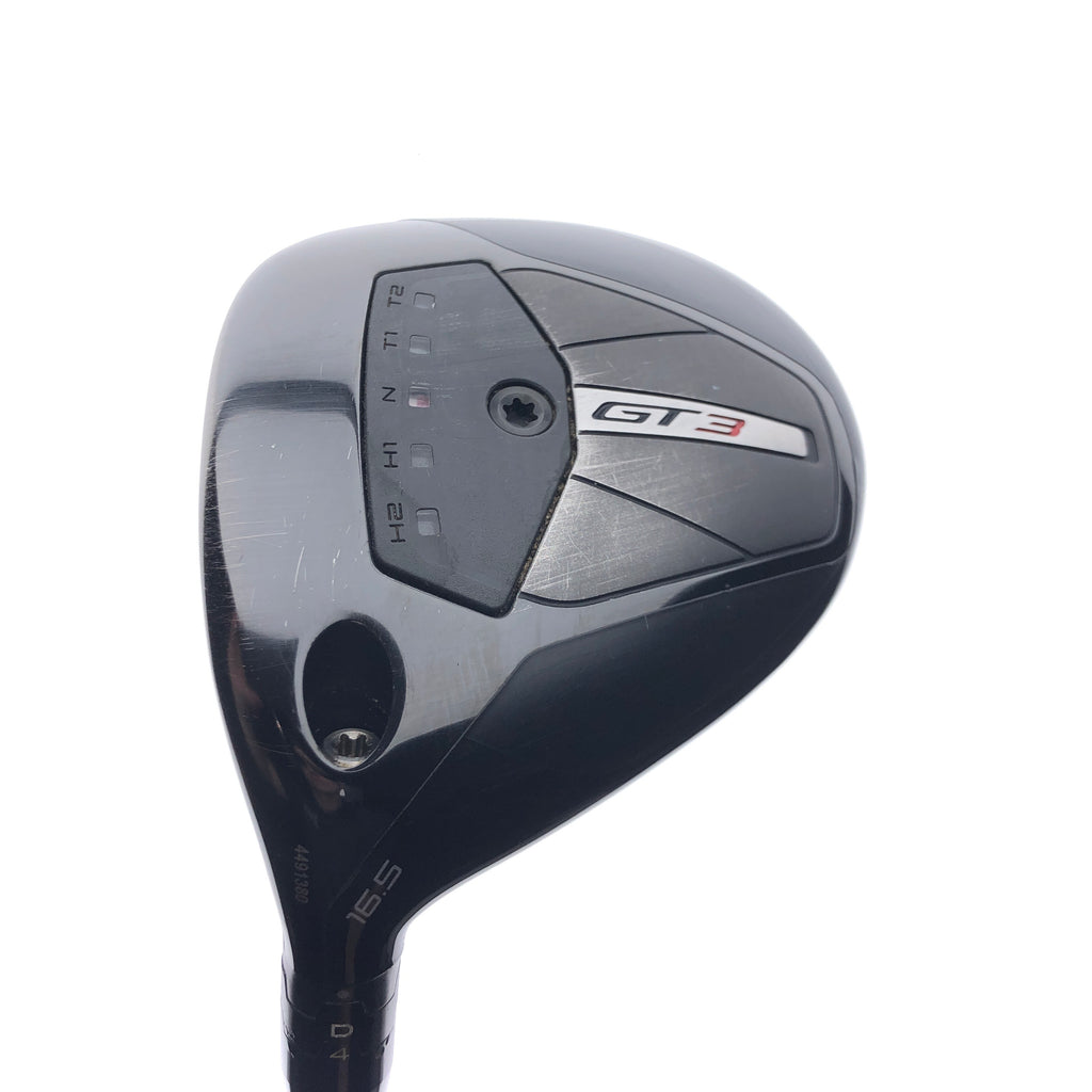 Used Titleist GT3 3 HL Fairway Wood / 16.5 Degrees / X-Stiff Flex / Left-Handed