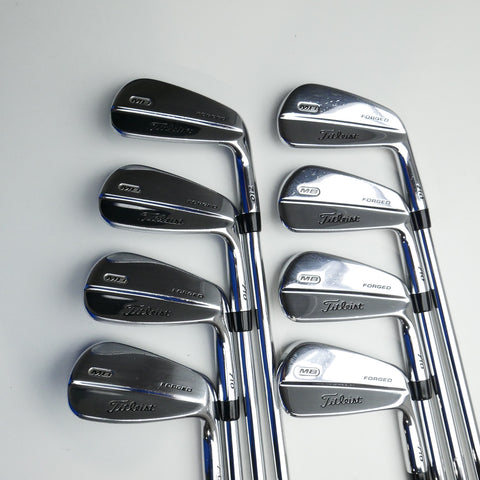 Used Titleist MB 710 Iron Set / 3 - PW / Stiff Flex