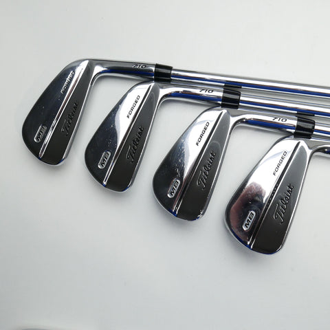 Used Titleist MB 710 Iron Set / 3 - PW / Stiff Flex