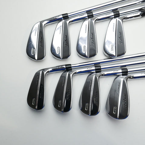 Used Titleist MB 710 Iron Set / 3 - PW / Stiff Flex