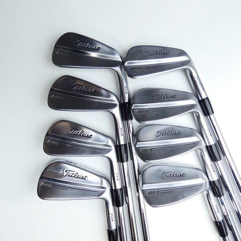 Used Titleist MB 714 Iron Set / 3 - PW / Stiff Flex