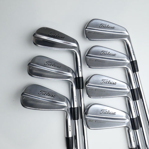 Used Titleist MB 714 Iron Set / 4 - PW / Stiff Flex