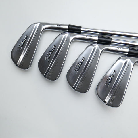 Used Titleist MB 714 Iron Set / 4 - PW / Stiff Flex