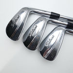 Used Titleist MB 716 Iron Set / 4 - PW / Stiff Flex