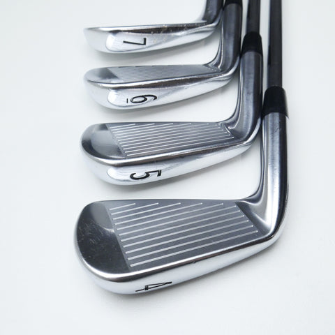 Used Titleist MB 716 Iron Set / 4 - PW / Stiff Flex
