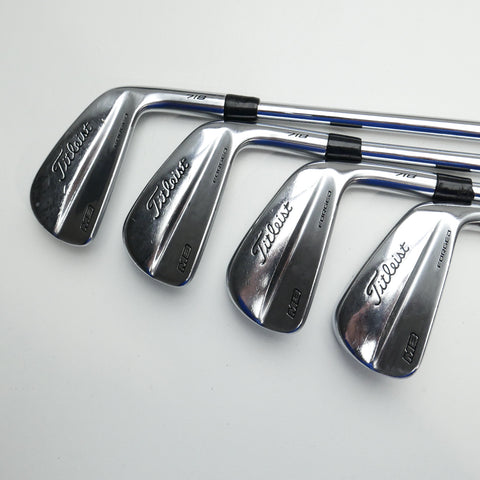 Used Titleist MB 718 Iron Set / 4 - PW / Stiff Flex