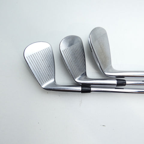 Used Titleist MB 718 Iron Set / 4 - PW / Stiff Flex