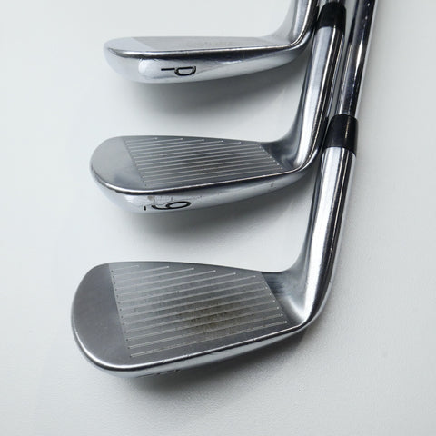 Used Titleist MB 718 Iron Set / 4 - PW / Stiff Flex