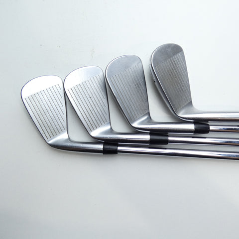 Used Titleist MB 718 Iron Set / 4 - PW / Stiff Flex