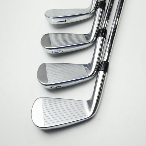 Used Titleist MB 718 Iron Set / 4 - PW / Stiff Flex