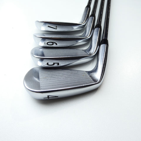 Used Titleist MB 718 Iron Set / 4 - PW / Stiff Flex