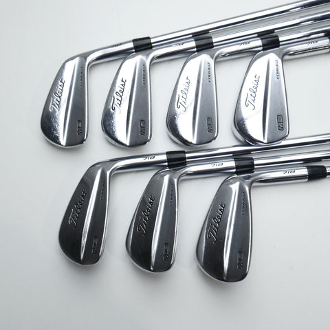 Used Titleist MB 718 Iron Set / 4 - PW / Stiff Flex