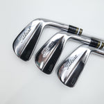 Used Titleist MB 718 Iron Set / 5 - PW / Stiff Flex