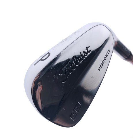 Used Titleist MB 718 Pitching Wedge Iron / 45.00 Degrees / Stiff Flex