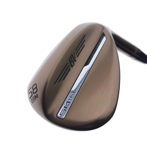 Used Titleist SM10 Oil Can Lob Wedge / 58.0 Degrees / Regular Flex