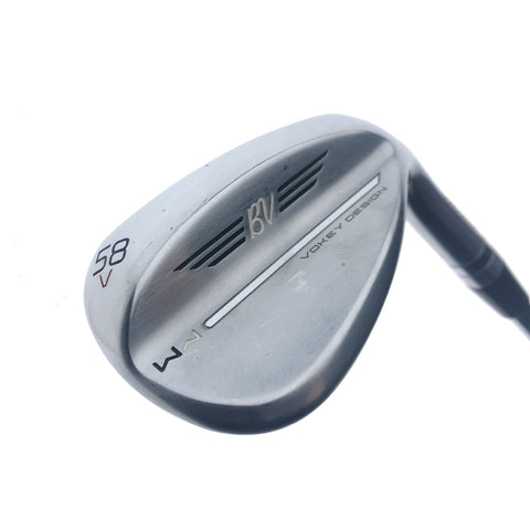 Used Titleist SM10 Wedge Works Lob Wedge / 58.0 Degrees / Wedge Flex