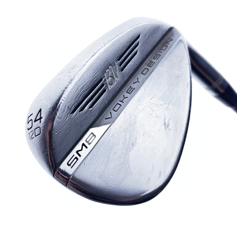 Used Titleist SM8 Tour Chrome Wedge Works Sand Wedge/54.0 Degrees/Regular Flex