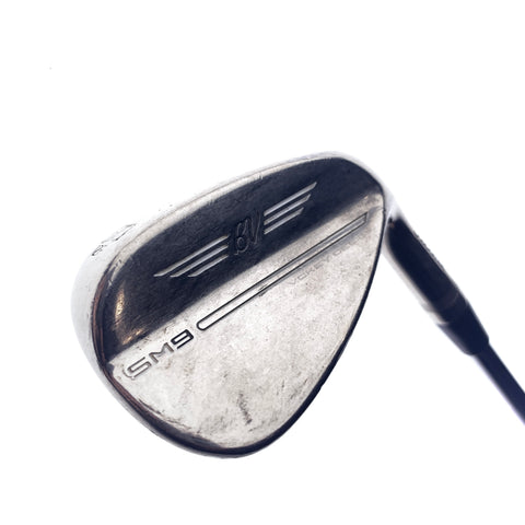 Used Titleist SM9 Brushed Steel Gap Wedge / 50.0 Degrees / Wedge Flex