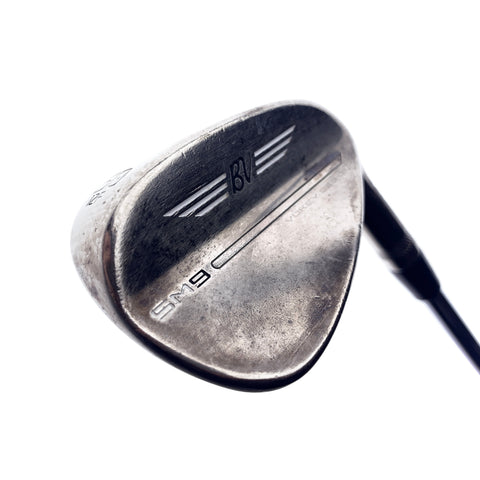 Used Titleist SM9 Brushed Steel Gap Wedge / 50.0 Degrees / Wedge Flex