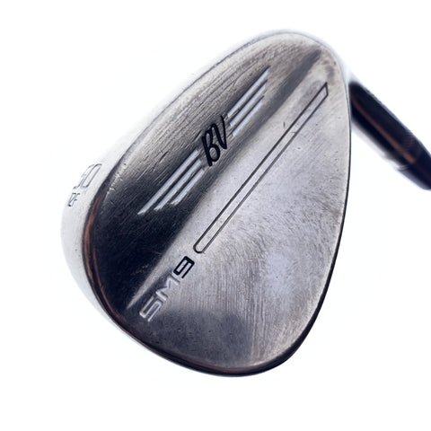 Used Titleist SM9 Brushed Steel Gap Wedge/50.0 Degrees/Wedge Flex