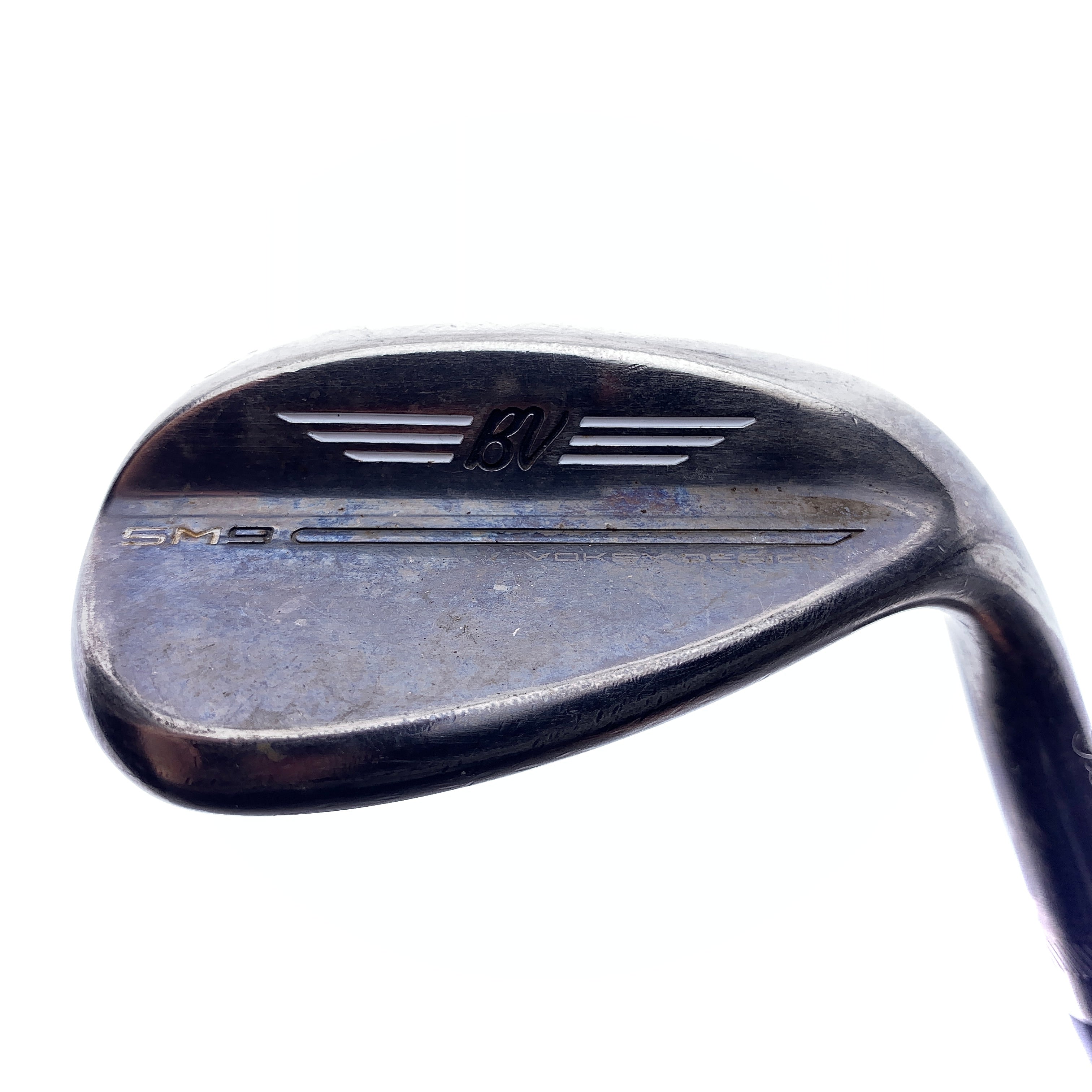 Used Titleist SM9 Brushed Steel Lob Wedge / 58.0 Degrees / Stiff Flex