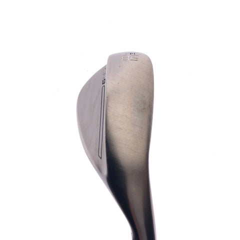 Used Titleist SM9 Brushed Steel Lob Wedge / 58.0 Degrees / Wedge Flex