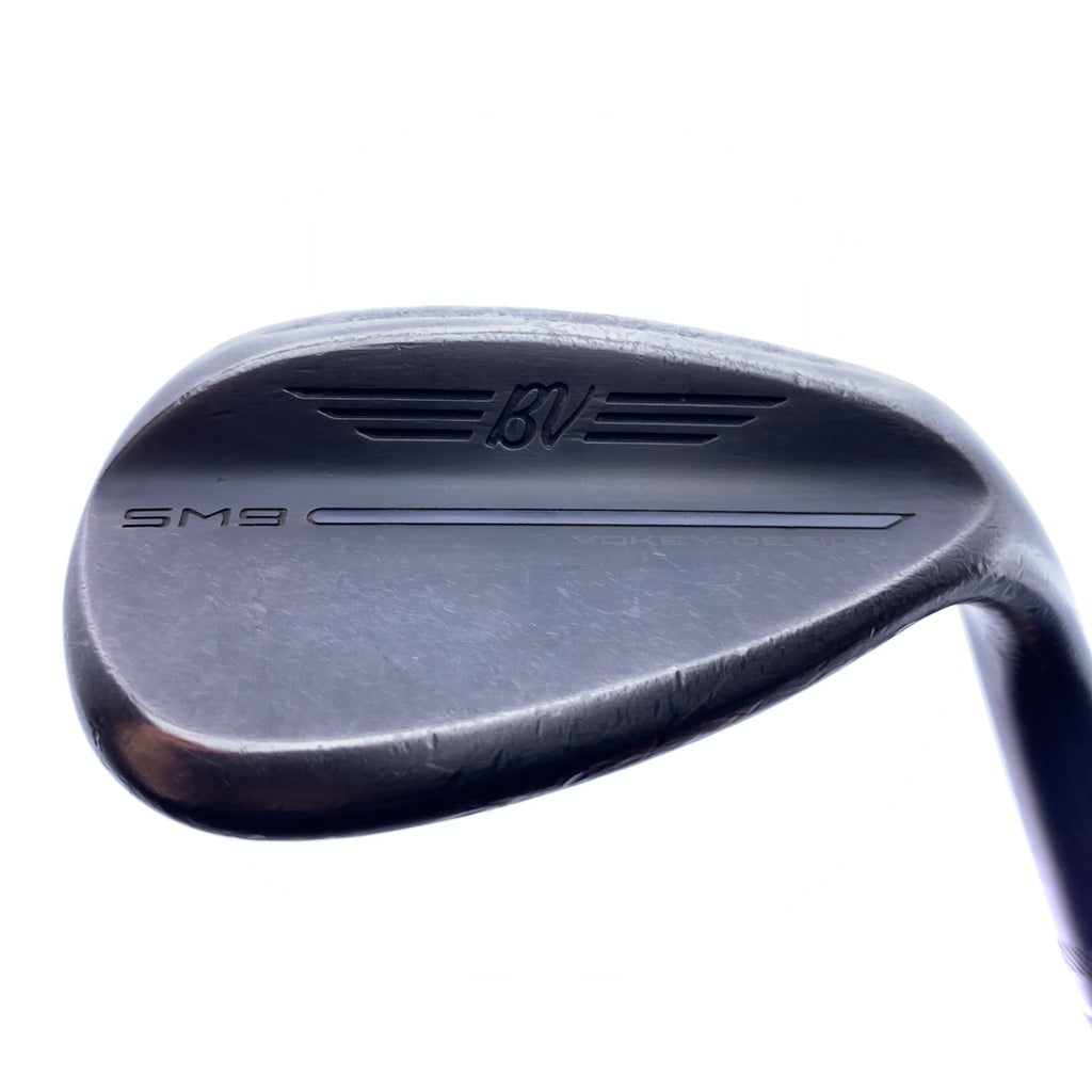 Used Titleist SM9 Brushed Steel Lob Wedge / 58.0 Degrees / Wedge Flex