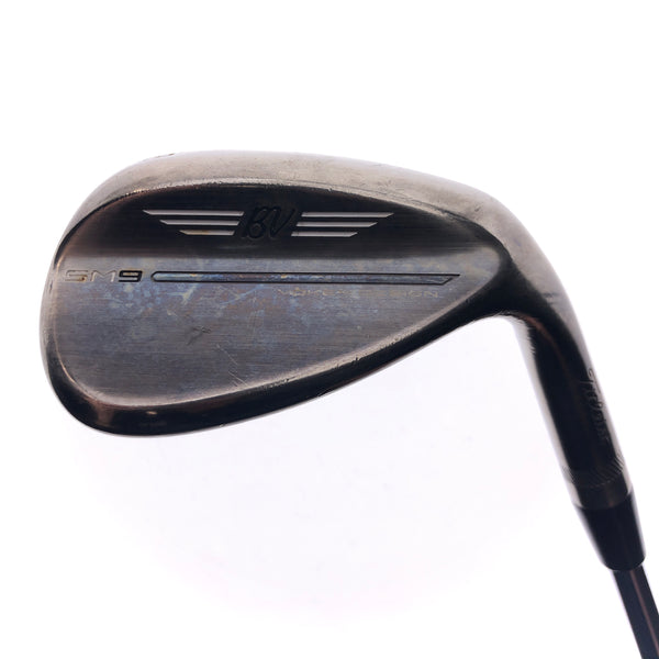 Used Titleist SM9 Brushed Steel Lob Wedge / 58.0 Degrees / Wedge Flex