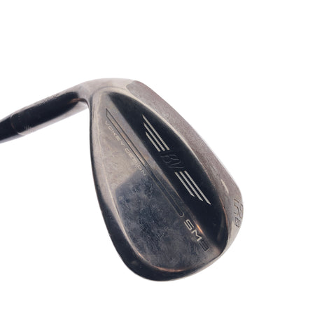 Used Titleist SM9 Brushed Steel Lob Wedge / 58.0 / Wedge Flex / Left-Handed