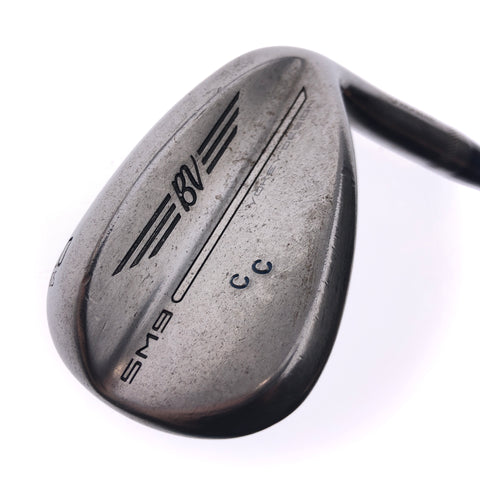 Used Titleist SM9 Brushed Steel Lob Wedge / 60.0 Degrees / Stiff Flex
