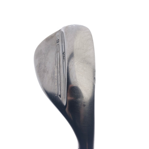 Used Titleist SM9 Brushed Steel Lob Wedge / 60.0 Degrees / Wedge Flex