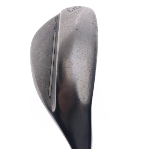 Used Titleist SM9 Brushed Steel Lob Wedge / 60.0 Degrees / Wedge Flex
