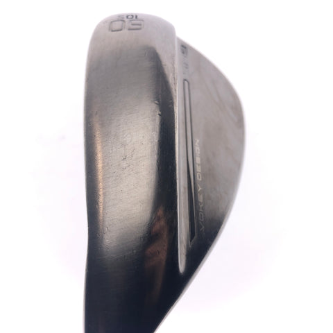 Used Titleist SM9 Brushed Steel Lob Wedge / 60.0 Degrees / Wedge Flex / L-H
