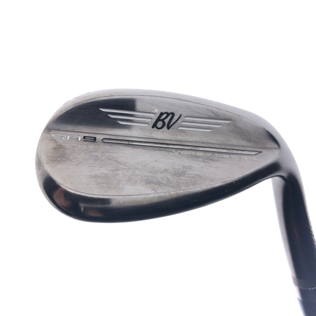 Used Titleist SM9 Brushed Steel Lob Wedge / 60.0 Degrees / Wedge Flex