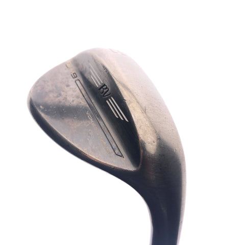 Used Titleist SM9 Brushed Steel Lob Wedge / 60.0 Degrees / X-Stiff Flex