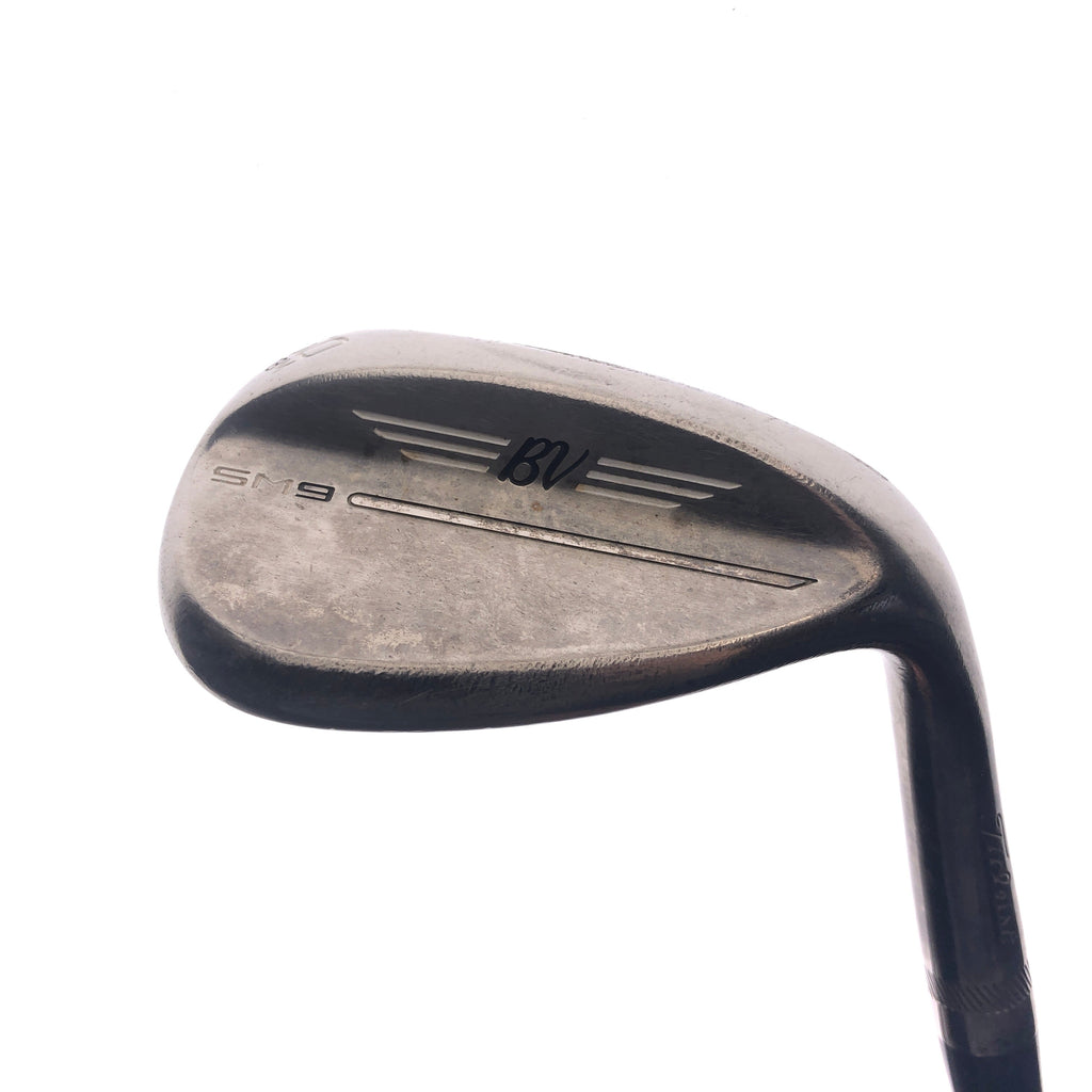 Used Titleist SM9 Brushed Steel Lob Wedge / 60.0 Degrees / X-Stiff Flex