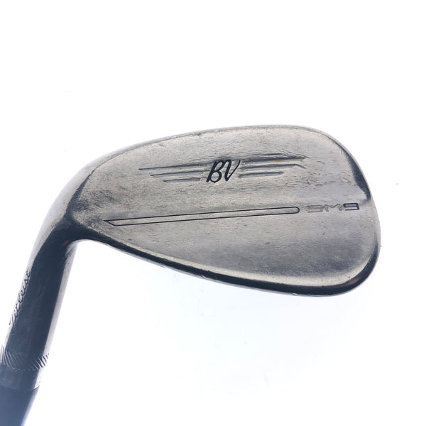 Used Titleist SM9 Brushed Steel Pitching Wedge / 46 Degrees / X-Stiff / LH
