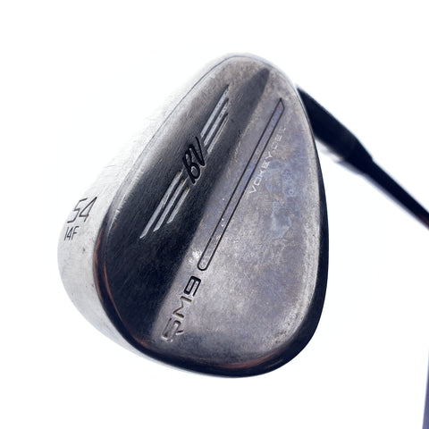 Used Titleist SM9 Brushed Steel Sand Wedge / 54.0 Degrees / Regular Flex