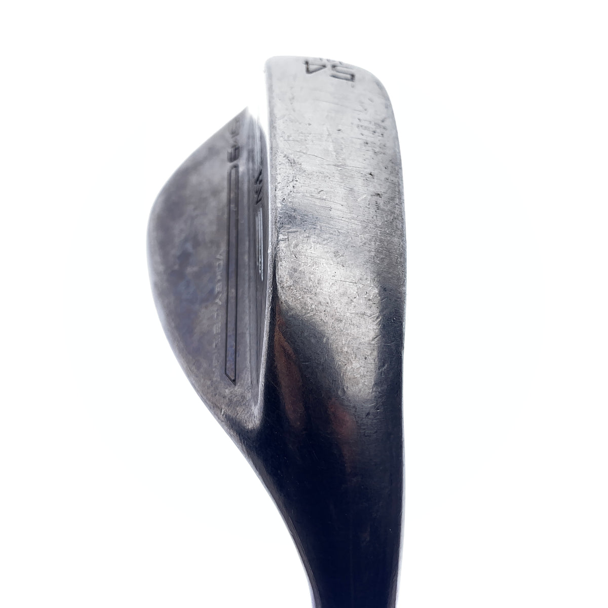 Used Titleist SM9 Brushed Steel Sand Wedge / 54.0 Degrees / Regular Flex