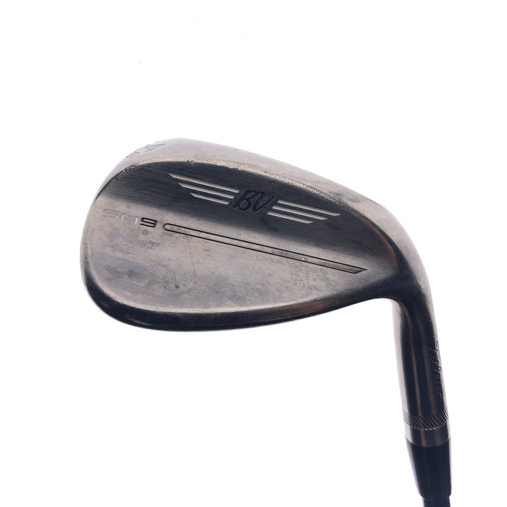 Used Titleist SM9 Brushed Steel Sand Wedge / 54.0 Degrees / Regular Flex