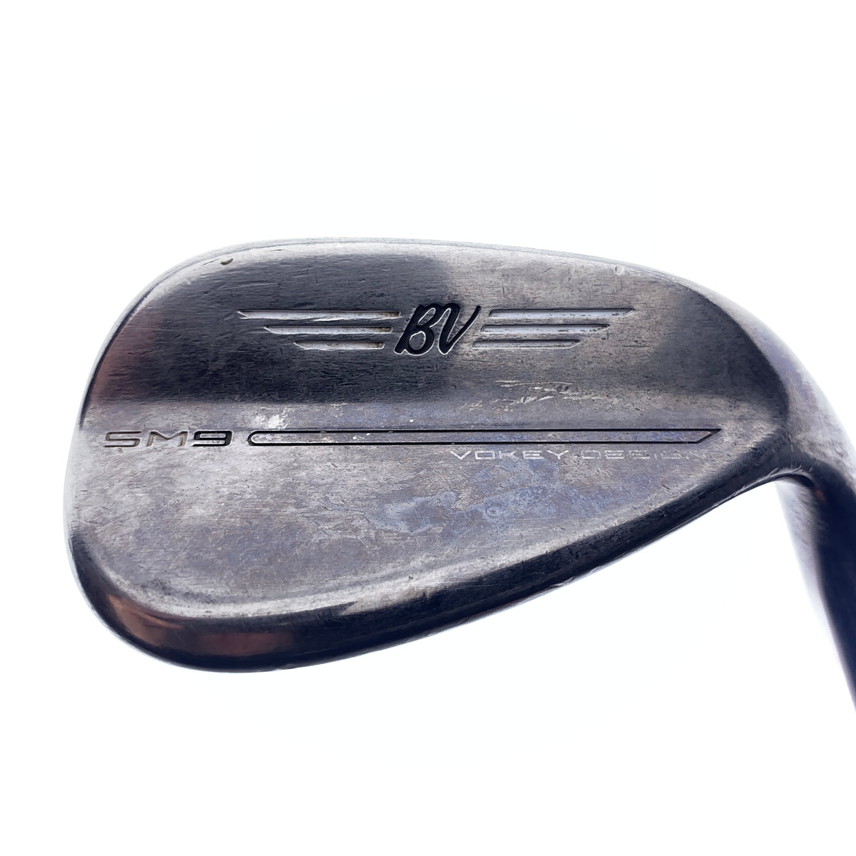 Used Titleist SM9 Brushed Steel Sand Wedge / 54.0 Degrees / Regular Flex