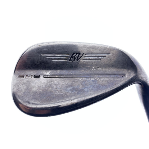 Used Titleist SM9 Brushed Steel Sand Wedge / 54.0 Degrees / Regular Flex