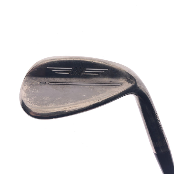 Used Titleist SM9 Brushed Steel Sand Wedge / 54.0 Degrees / Stiff Flex